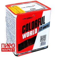 "Салют Colorful World Red GW 218-94 калибр 20 мм, 12-зар." фото