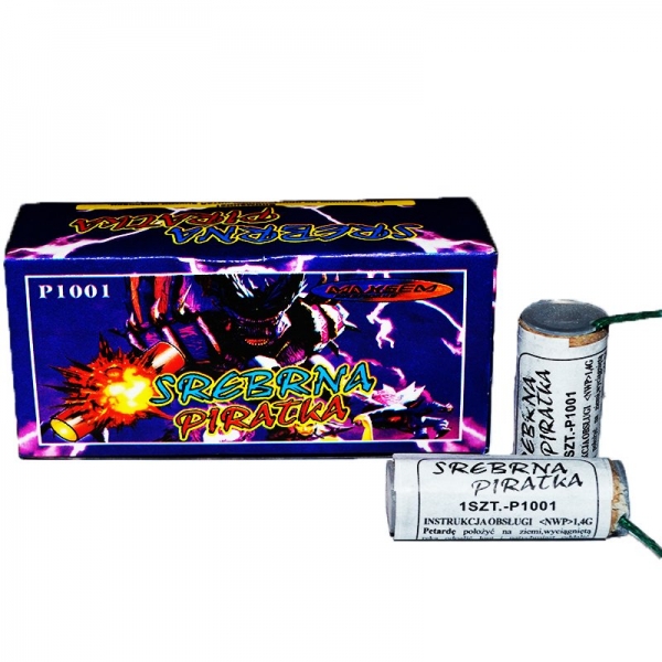 "Петарди Р1001 Srebrna Piratka 10 шт." фото