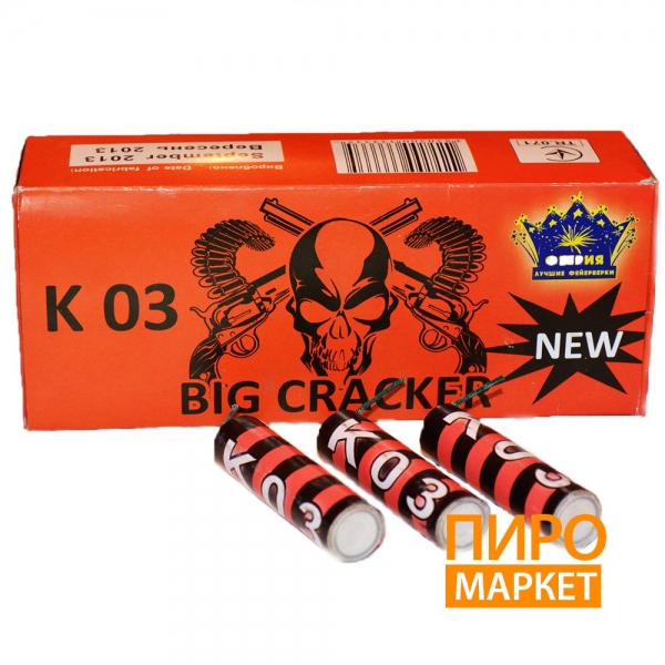 "Петарды Big Cracker K03 30 шт" фото
