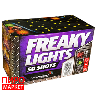 "Салют Freaky Lights GP305, калибр 15 мм. 50 зар" фото