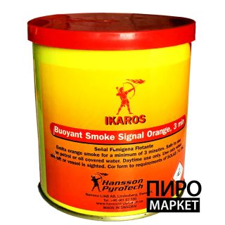 "Дымовая шашка Ikaros 180 с. оранжевая" фото