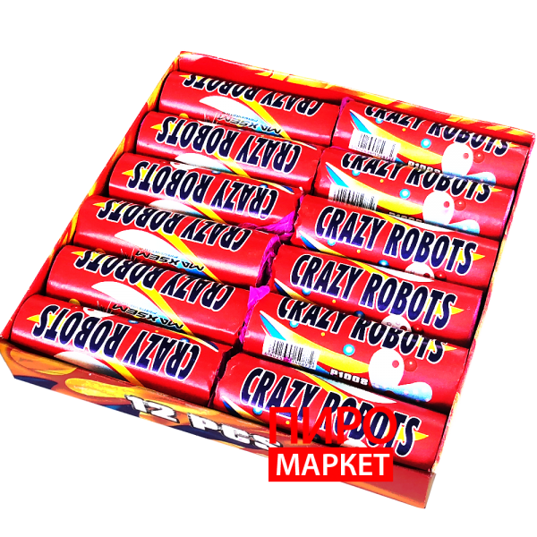 "Петарда Crazy Robs P1008 12 шт" фото