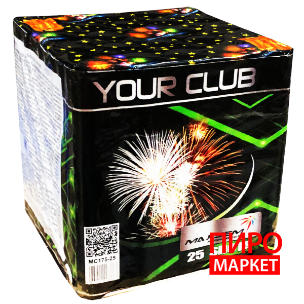 "Салют Your Club MC175-25, калібр 45 мм. 25 зар" фото