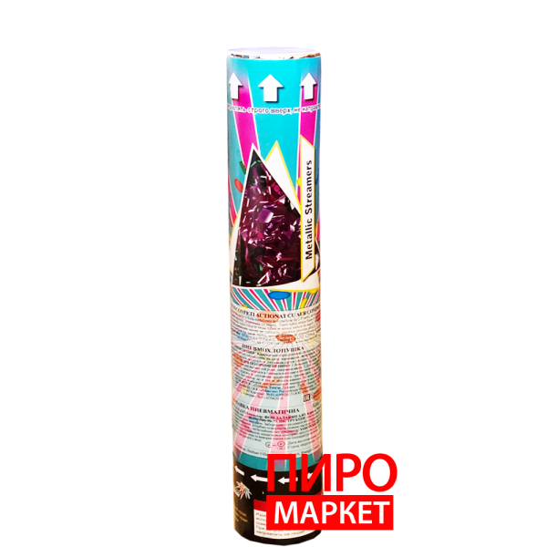 "Пневмохлопушка "Серпантин" 30 см СМ034" фото