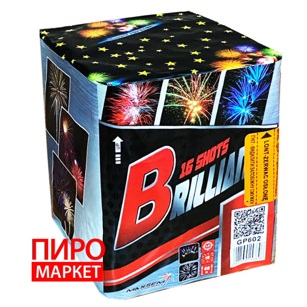 "Cалют Brilliant GP602, калибр 30 мм. 16 зар." фото