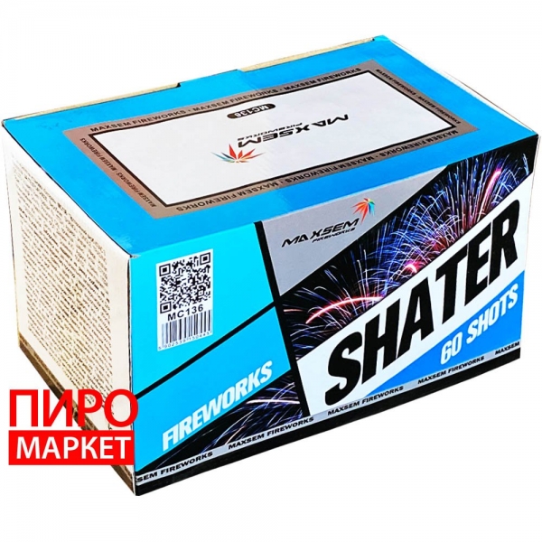 "Салют Shater MC136, калібр 25 мм. 60 зар" фото