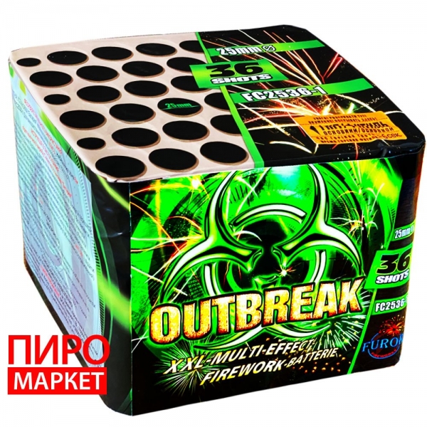"Салют Outbreak FC2536-1, калибр 25 мм, 36 зар" фото