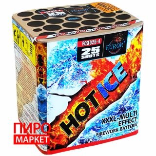 "Салют Furor Hot Ice FC3025-4, калибр 30 мм. 25 зар" фото