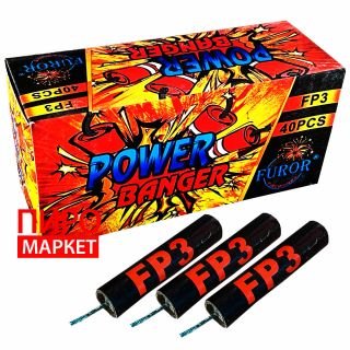 "Петарди Furor Power Banger FP3 40 шт" фото