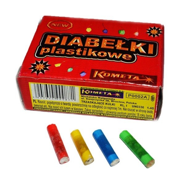 "Чеснок пластиковый Kometa Diabelki Plastikowe P0002A 50 шт" фото