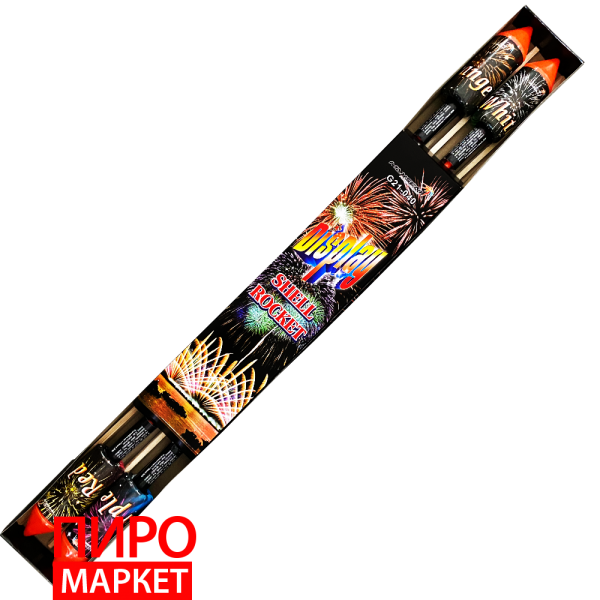 "Набір ракет Maxsem Display Shell Rocket G21-040 4 шт" фото