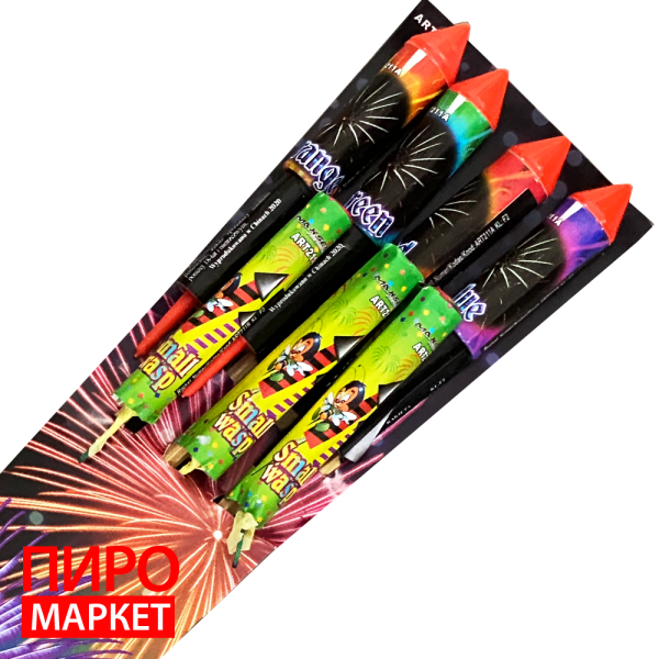 "Набор ракет Maxsem Super Star ART211 7 шт" фото