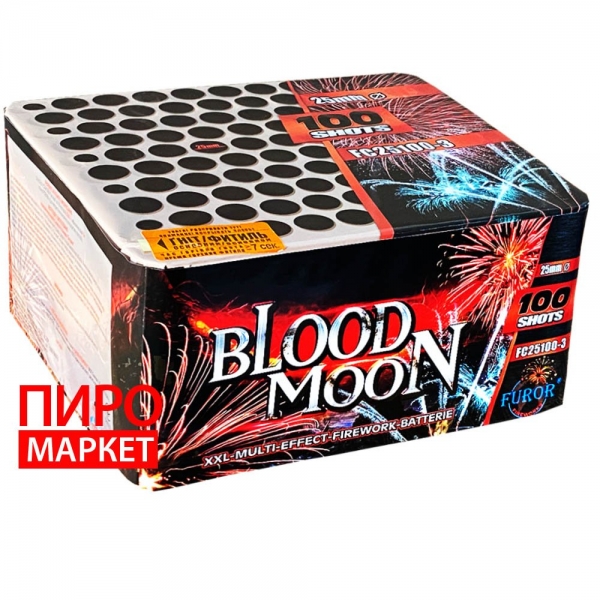 "Салют Blood Moon FC25100-3, калибр 25 мм. 100 зар" фото