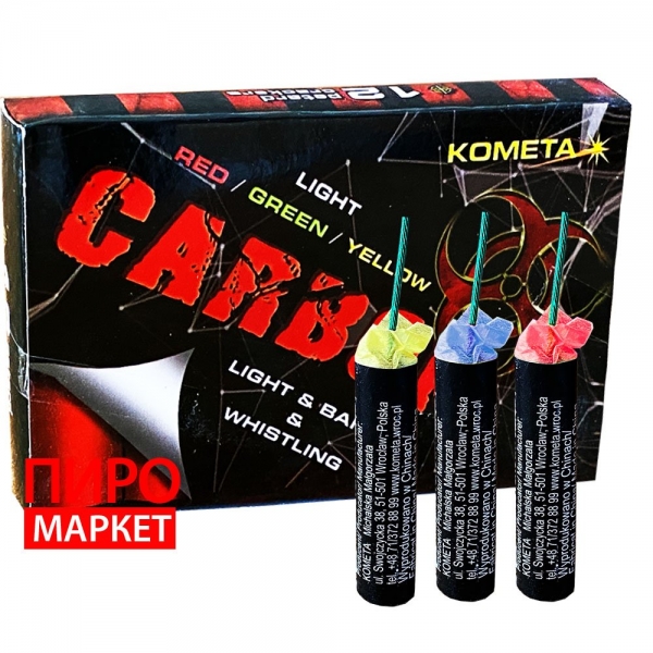 "Петарды Kometa Carbon P1231 12 шт" фото