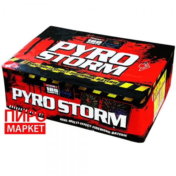 "Салют Pyro Storm FC180MK-1, калибр 20-30 мм. 180 зар" фото
