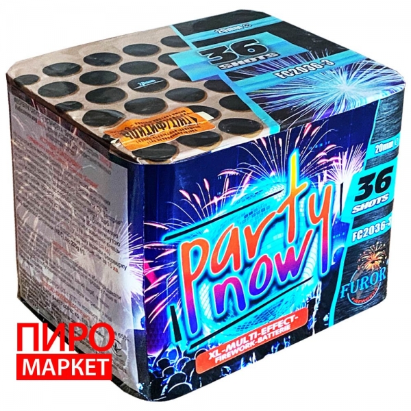 "Салют Furor Party Now FC2036-3, калибр 20 мм. 36 зар" фото
