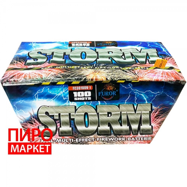 "Салют веерный Storm FC30100V-1 калибр 30 мм. 100 зар." фото