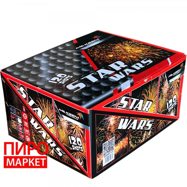 "Салют Maxsem Star Wars GWM6122, калібр 30 мм. 120 зар" фото