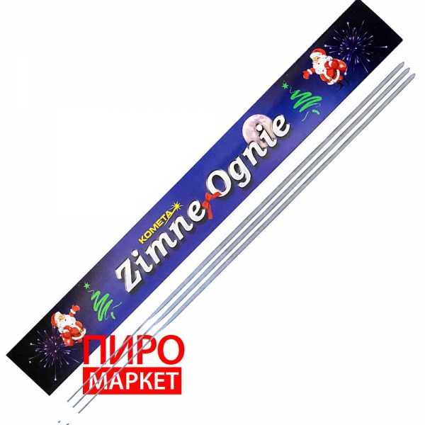 "Бенгальские огни Kometa Zimnie Ogni P0032, длина 40 см. 5 шт" фото