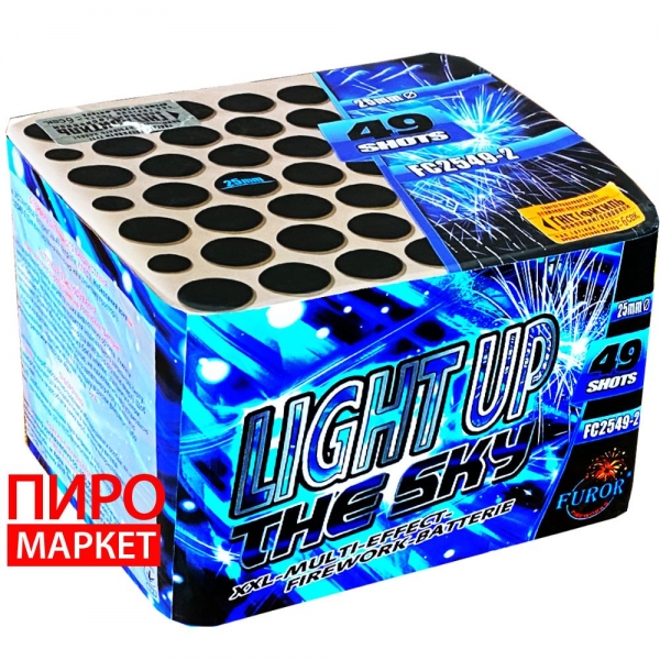 "Салют Light up the sky FC2549-2, калибр 25 мм, 49 зар" фото