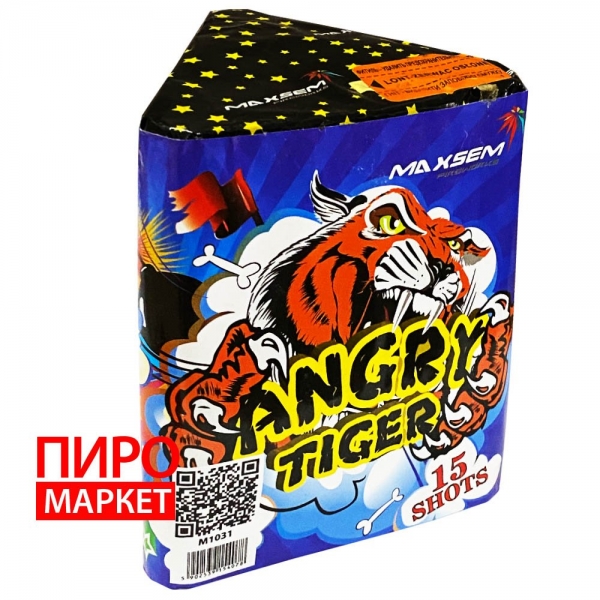 "Салют Maxsem Angry Tiger M1031 калібр 25 мм. 15 зар." фото