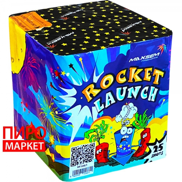 "Салют Maxsem Rocket Launch M1061, калібр 25 мм. 25 зар" фото
