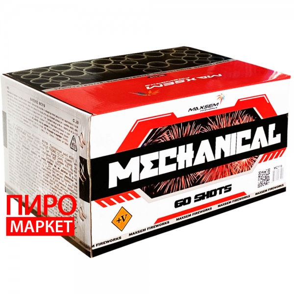 "Салют Maxsem Mechanical MC119, калібр 25-30 мм. 60 зар" фото