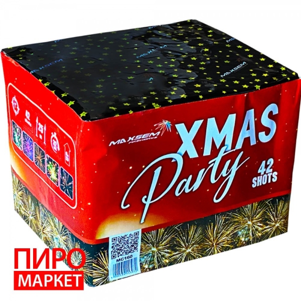 "Салют Maxsem Xmas Party MC160, калібр 25 мм. 42 зар" фото