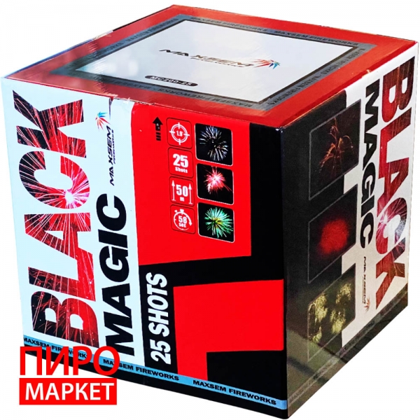 "Салют Maxsem Black Magic MC200-25, калібр 50 мм. 25 зар" фото