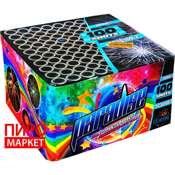 "Салют Paradise FC30100-2, калібр 30 мм, 100 зар" фото