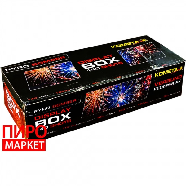 "Салют Kometa Pyro Bomber C7217, калібр 25-30 мм, 140 зар" фото