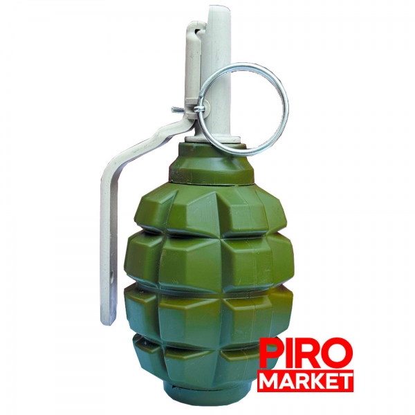 "Граната Pyrosoft Пиро-Ф1 М с активной чекой (мел)" фото